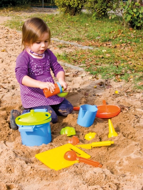 Set za pijesak za kuhanje 14 kom u mreži 30x22x20cm 24m+