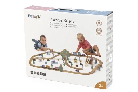 Viga PolarB Drvena željeznička staza 90 kom