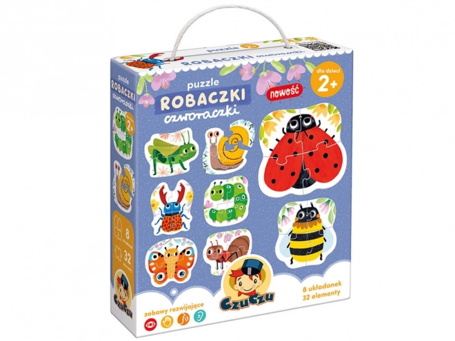 CzuCzu Puzzle Insekti slagalice u četiri dijela