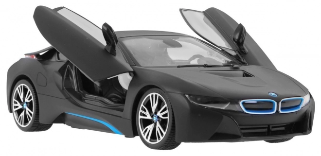 BMW i8 crni RASTAR 1:14 auto na daljinsko upravljanje + 2,4 GHz daljinsko upravljanje