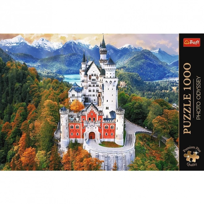 TREFL Puzzle Premium Plus Photo Odyssey: Dvorac Neuschwanstein 1000 dijelova