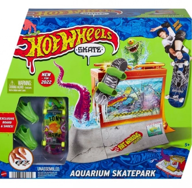 Igraći set Hot Wheels Skatepark Akvarij