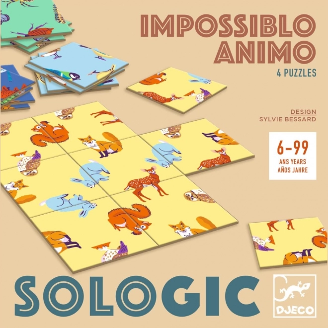 DJECO Logička igra Sologic Impossiblo - Životinje