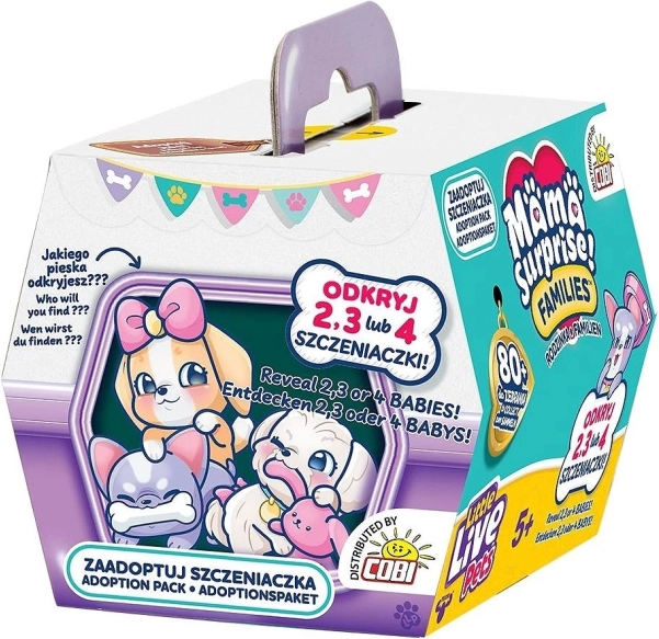 Životinjice Little Live Pets - Iznenađenje mamice! Obitelji! Udomite štene!
