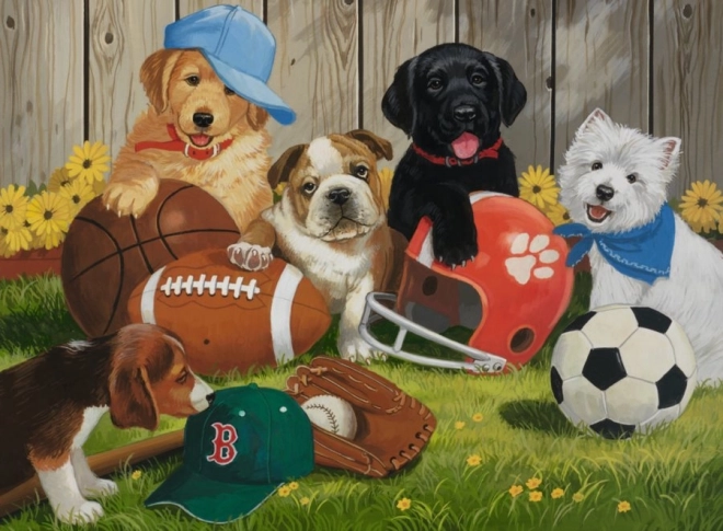 Ravensburger dječje puzzle – štenci, 200 dijelova