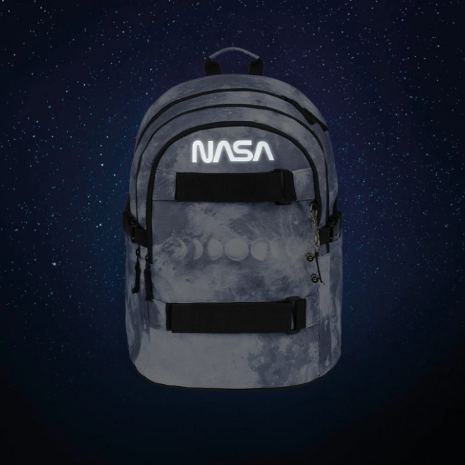 Školski set BAAGL Skate NASA sivi