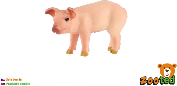 Plastična figurica svinja domaća – prase 5 cm