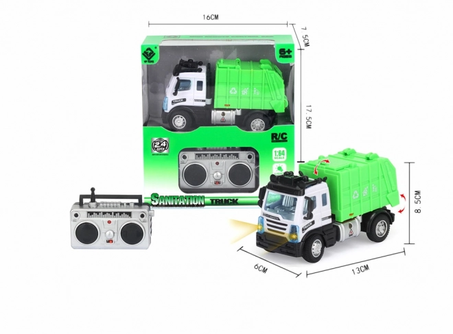 R/C Mini Kamion za Smeće s LED Svjetlima