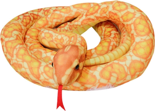 Plišani Zmija Zlatna 110 cm