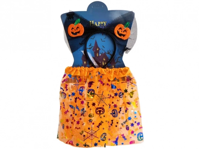 Halloween kostim s trakom za glavu i tutu suknjom