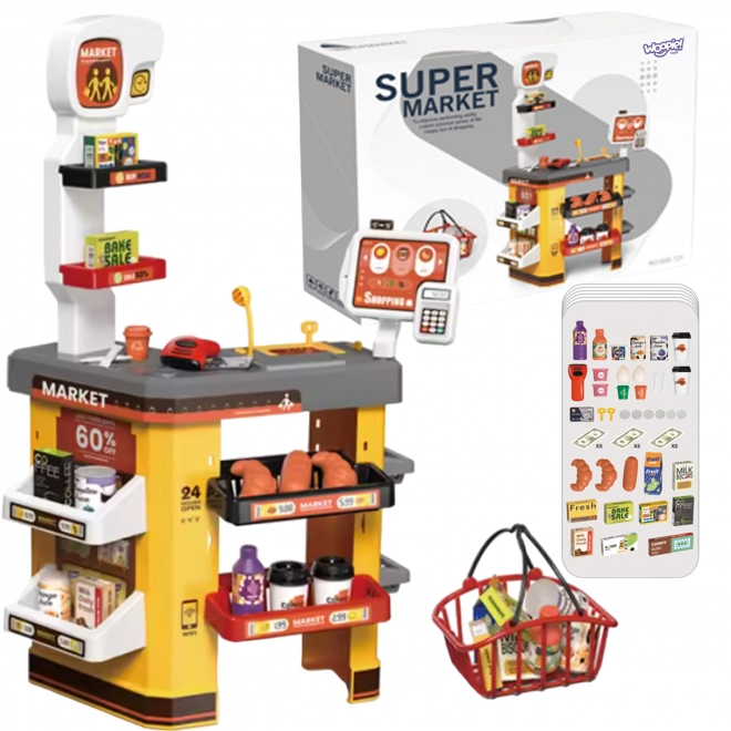 Interaktivne supermarkete za djecu s priborom
