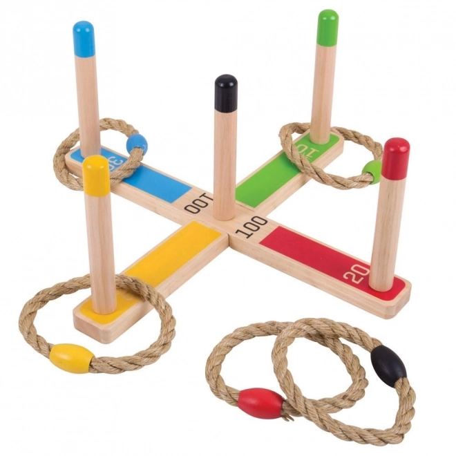 Bigjigs Toys Bacanje krugova