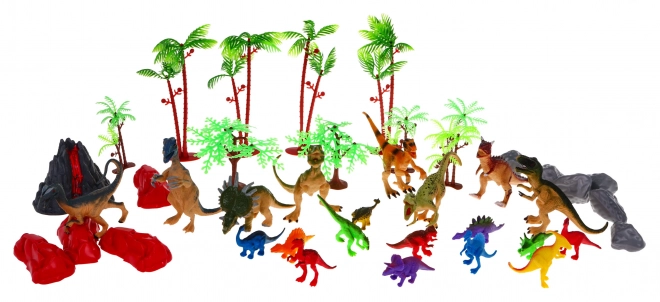 "Svijet dinosaura" set figurica za djecu 3+ Glava dinosaura + podloga za krajolik
