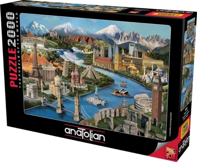 ANATOLIAN Puzzle Čuda svijeta 2000 dijelova