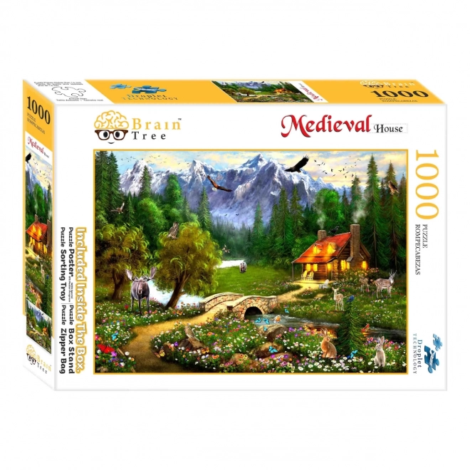 Puzzle Brain Tree - Planinska Koliba 1000 Djelova