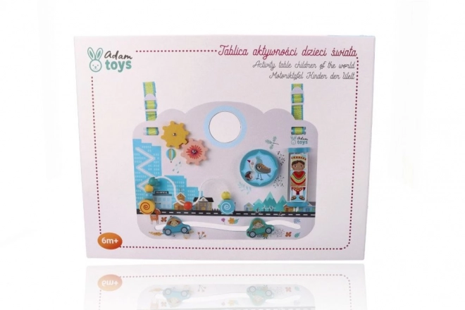 Tabla s aktivnostima za malu djecu Adam Toys