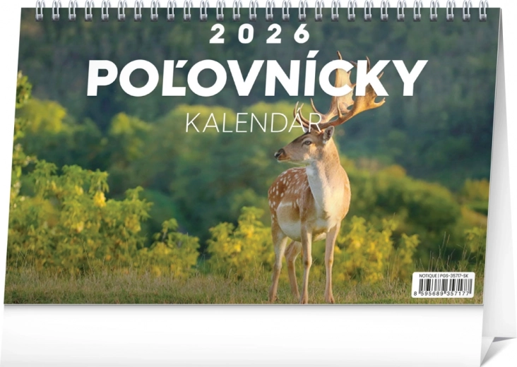 Stolni lovački kalendar 2026