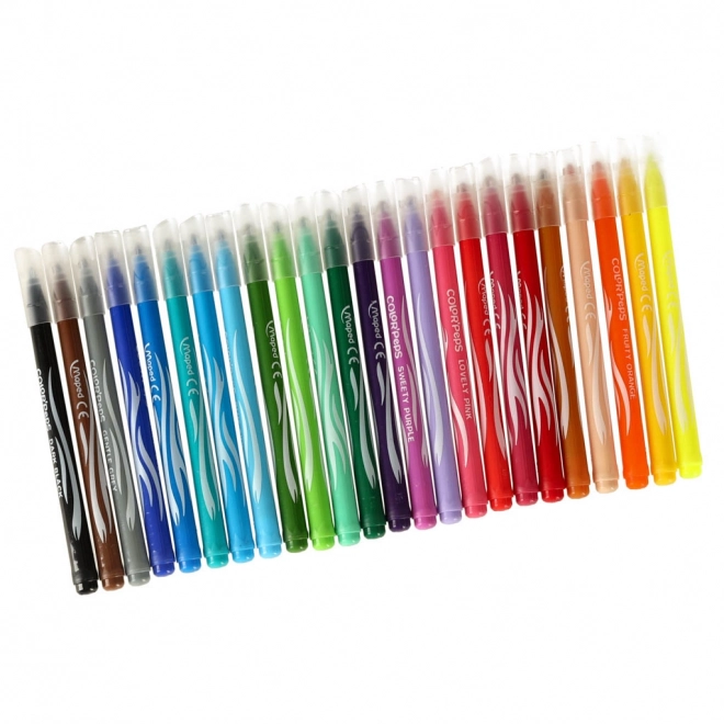 Set puhalica flomastera 24 boja Maped