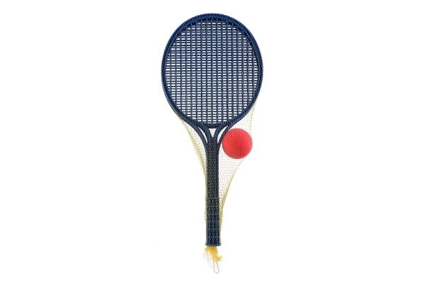 Mekani tenis plastične šarene + loptica 53cm u mreži