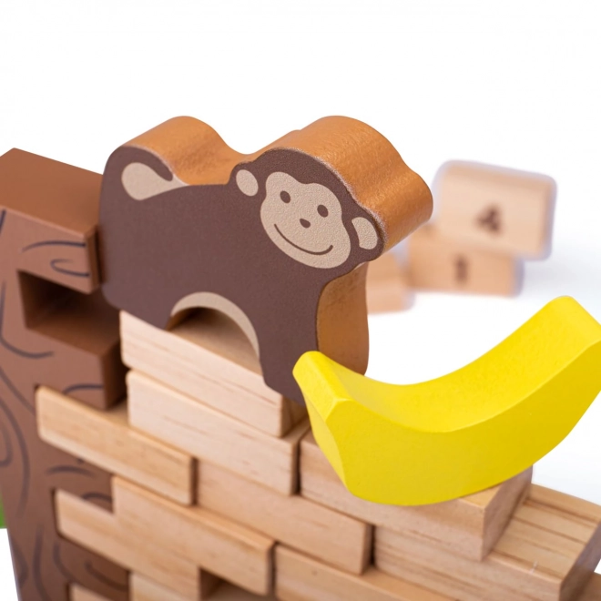 Bigjigs Toys Drvena motoricka igra Džungla u pokretu