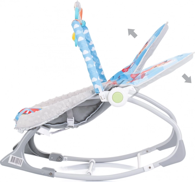 CHIPOLINO Bebe ljuljačka s vibracijom 2u1 Baby Spa