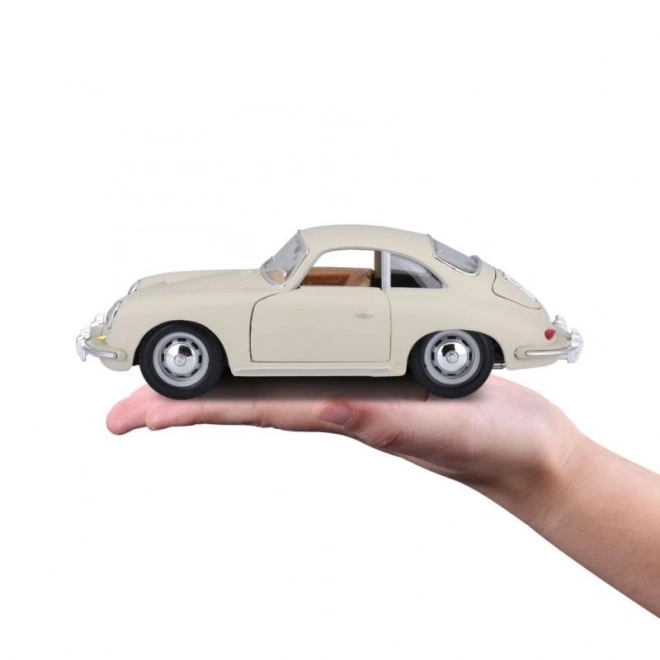 Bburago 1:24 Porsche 356B Coupe (1961) Bjelokost