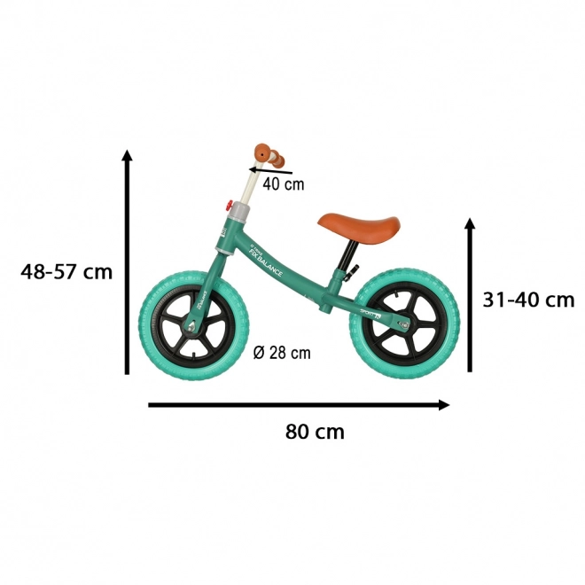 Dječji bicikl - guralica Trike Fix Balance – Tirkizno