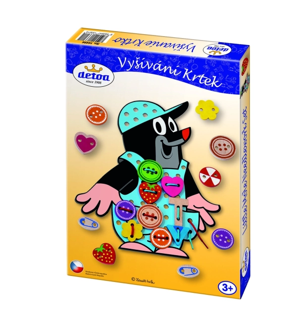Vezenje Krtica drvo 26 kom u kutiji