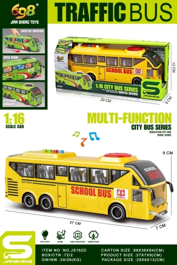 Školski autobus 1:16 žuti
