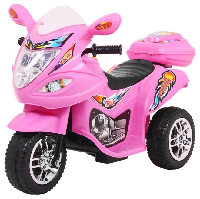 Električni motocikl BJX-088 tricikl + zvukovi + svjetla – Ružičasta
