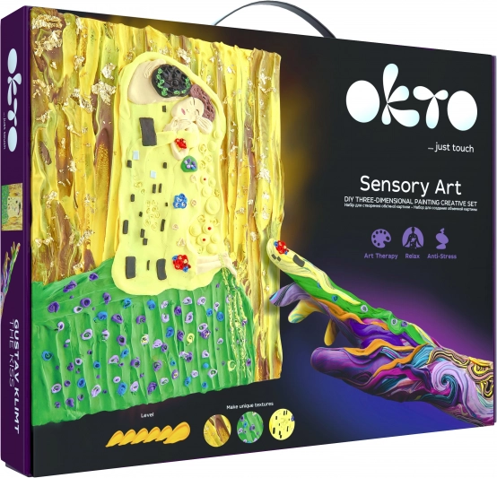 okto sensoty art likovna set – poljubac 30 × 40 cm