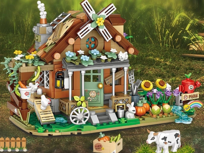 Kreativni građevni set Farma Vrt Farma 899 ele ZA5344