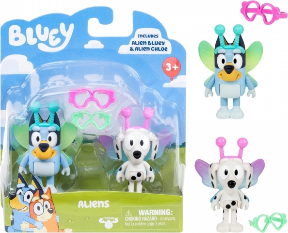 Figurice Bluey dvostruko pakiranje Baby Bluey i Chloe