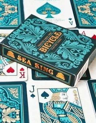 Karte Bicycle Sea King