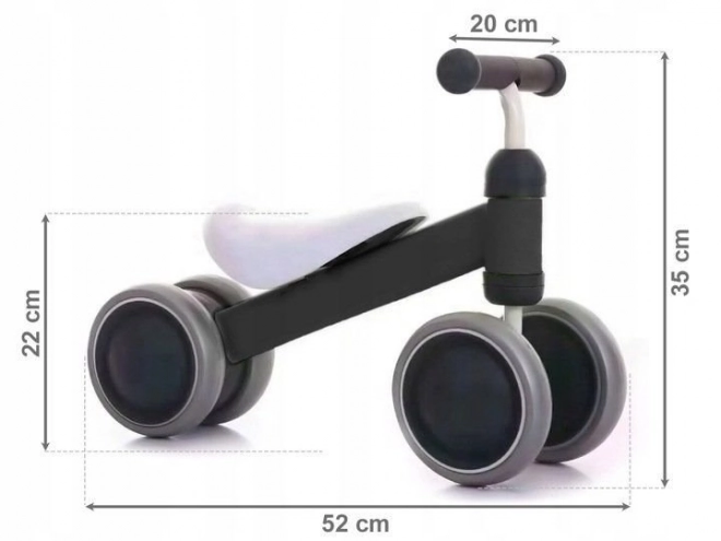 ECOTOYS Guralica MINI crna