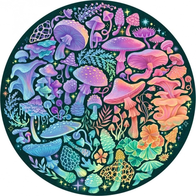 Puzzle 500 dijelova paleta boja Gljive RAVENSBURGER