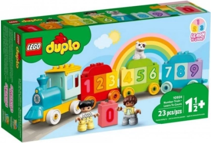 Lego Duplo vlak s brojevima – učenje zbrajanja