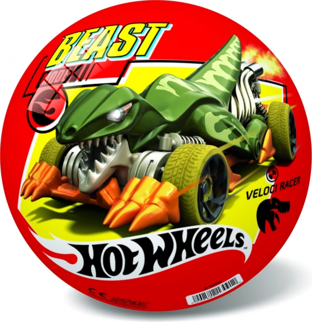 Lopta Hot Wheels 14 cm