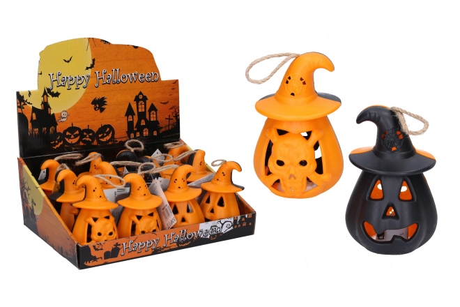 Halloween svjetleća bundeva 11x6,5 cm