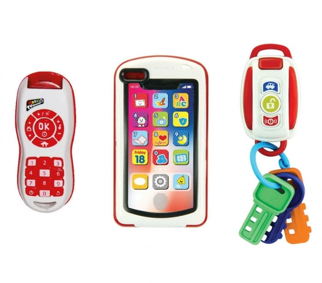 Moj prvi set 3u1, ključevi od auta, telefon i upravljač
