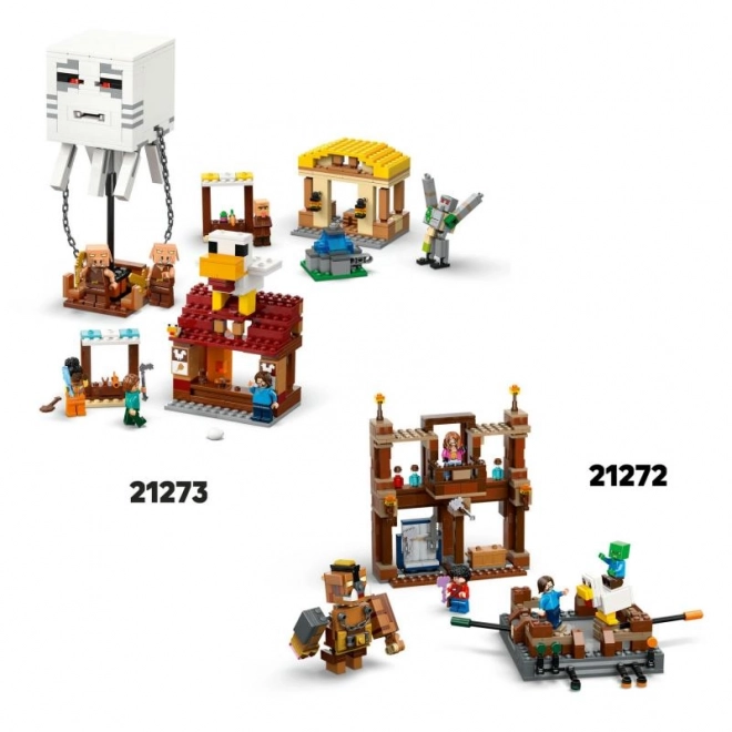 LEGO Minecraft 21273 Napad Balonskog Ghasta na selo