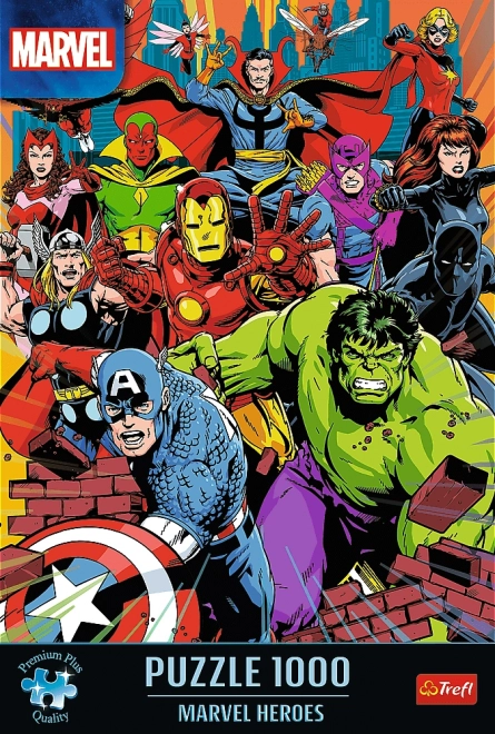 TREFL Puzzle Premium Plus Marvel: Marvel Heroji 1000 dijelova