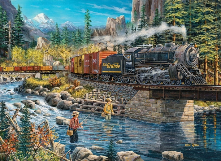 Puzzle EUROGRAPHICS Narušeni tišine 1000 dijelova