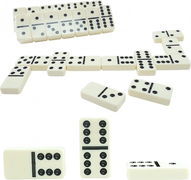 Klasična igra Domino s 28 pločica u plastičnom etuiju