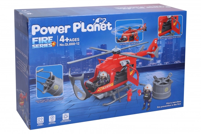Vatrogasni helikopter s efektima 38 cm