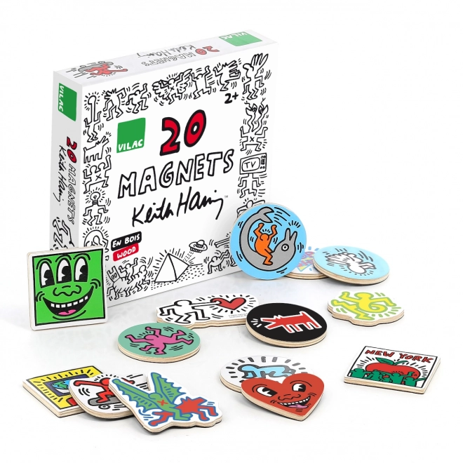Vilac Drvene magnetići Keith Haring