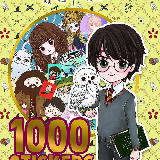 Naljepničasta bilježnica Harry Potter s 1000 naljepnica