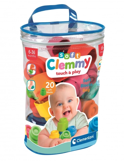 Mekane kocke Clemmy Torba - 20 komada