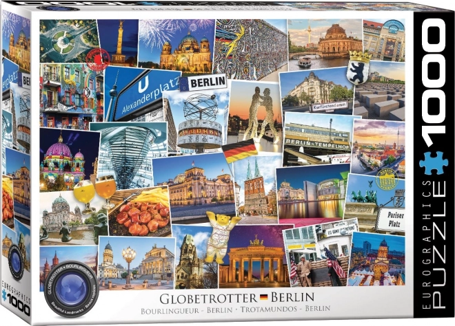 EUROGRAPHICS Puzzle Svjetski putnik Berlin 1000 dijelova