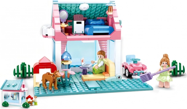 Sluban Girls Dream susjedova kuća – građevni set za djecu